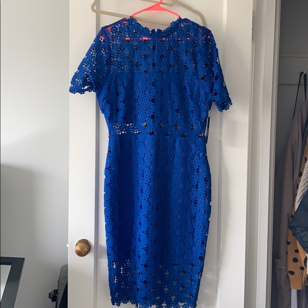 Lulus Sleeved Royal Blue dress